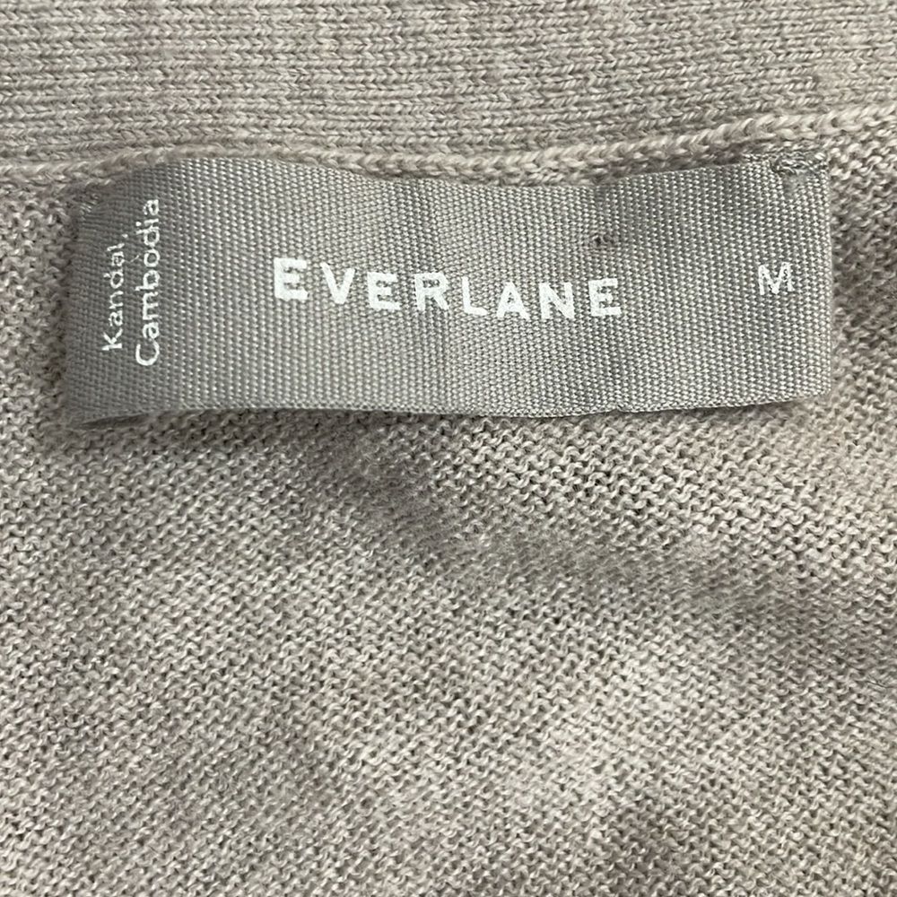 Everlane Cotton–Merino Sweater Vest in Warm Toasted Heathered Oat - M - Picture 5 of 11